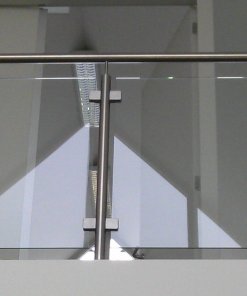 Balustrade Type Paris, Glas met bovenleuning