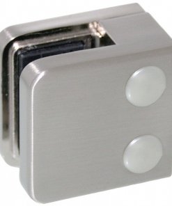 1000.01.000.A4.01, Glasklem vlak voor monoglas 10 mm, Satin K320