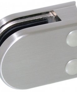 0800.01.042.A4.02, Glasklem Ø 42,4 monoglas 8 MM, Satin K320