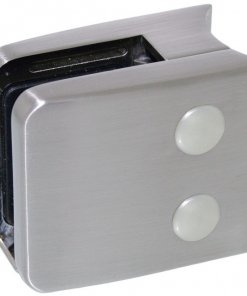 1000.01.042.A4.06, Glasklem Ø 42,4 monoglas 10 mm, Satin K320