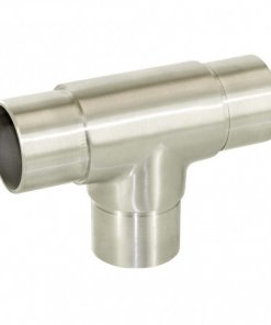 304.426.0206, Buisverbinder T voor buis 42,4x2,6, satin K320