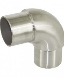 304.426.0207, Buisverbinder hoekfitting rond R=51,2 90° 42,4x2,6, satin K320