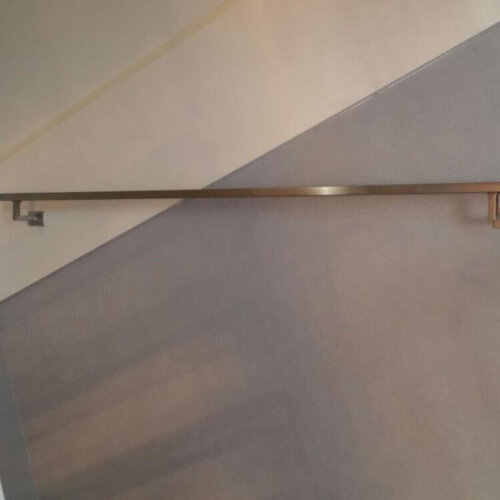 Losse rechthoekige trapleuning Losse rechthoekige trapleuning